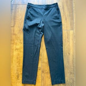 Kit & Ace Slim Wool-Blend Charcoal Trousers size 6